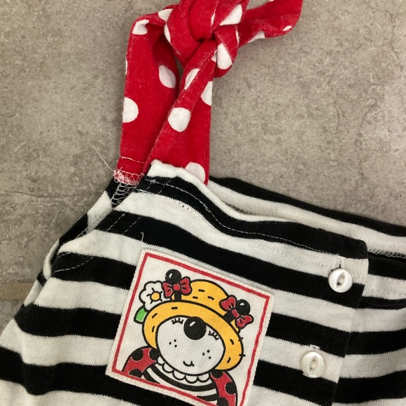Vintage Patty Cakes Brand red & BLK Bloomer 24 mo - Picture 2 of 6